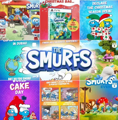 The Smurfs on Instagram